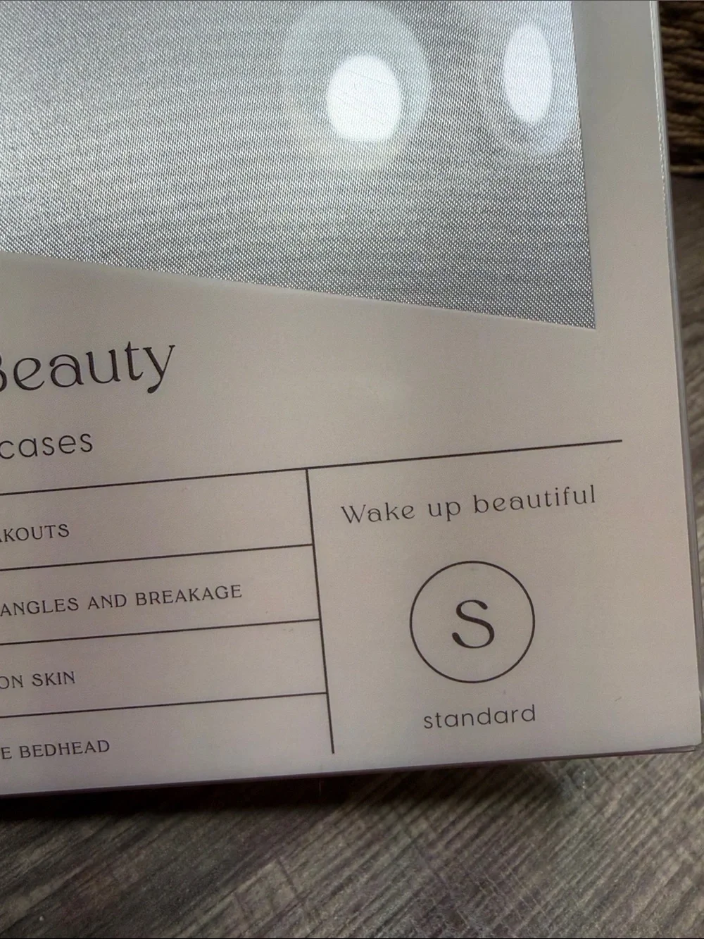 🌻5 for $30🌻 Morning Beauty Satin Pillowcase Set in Silver